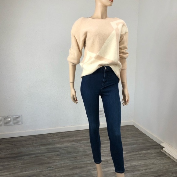 Vintage Outlander cream,beige overside sweater S:L - Picture 11 of 16